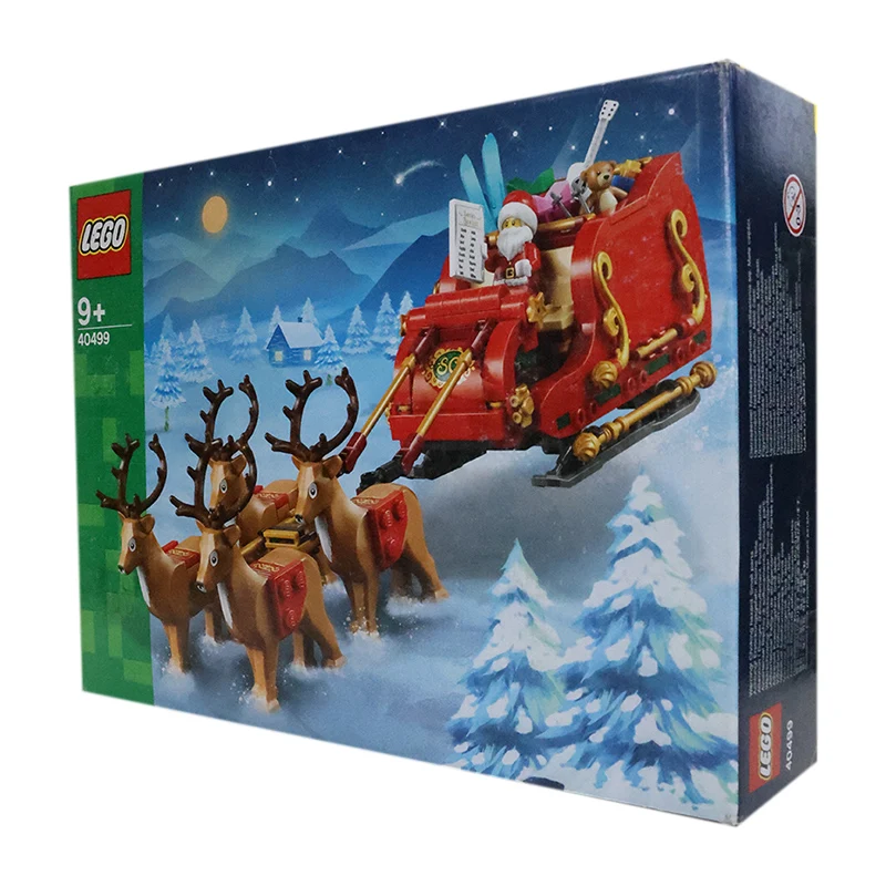 LEGO 40499 Santa Claus reindeer sled for boys and girls puzzle building block toy