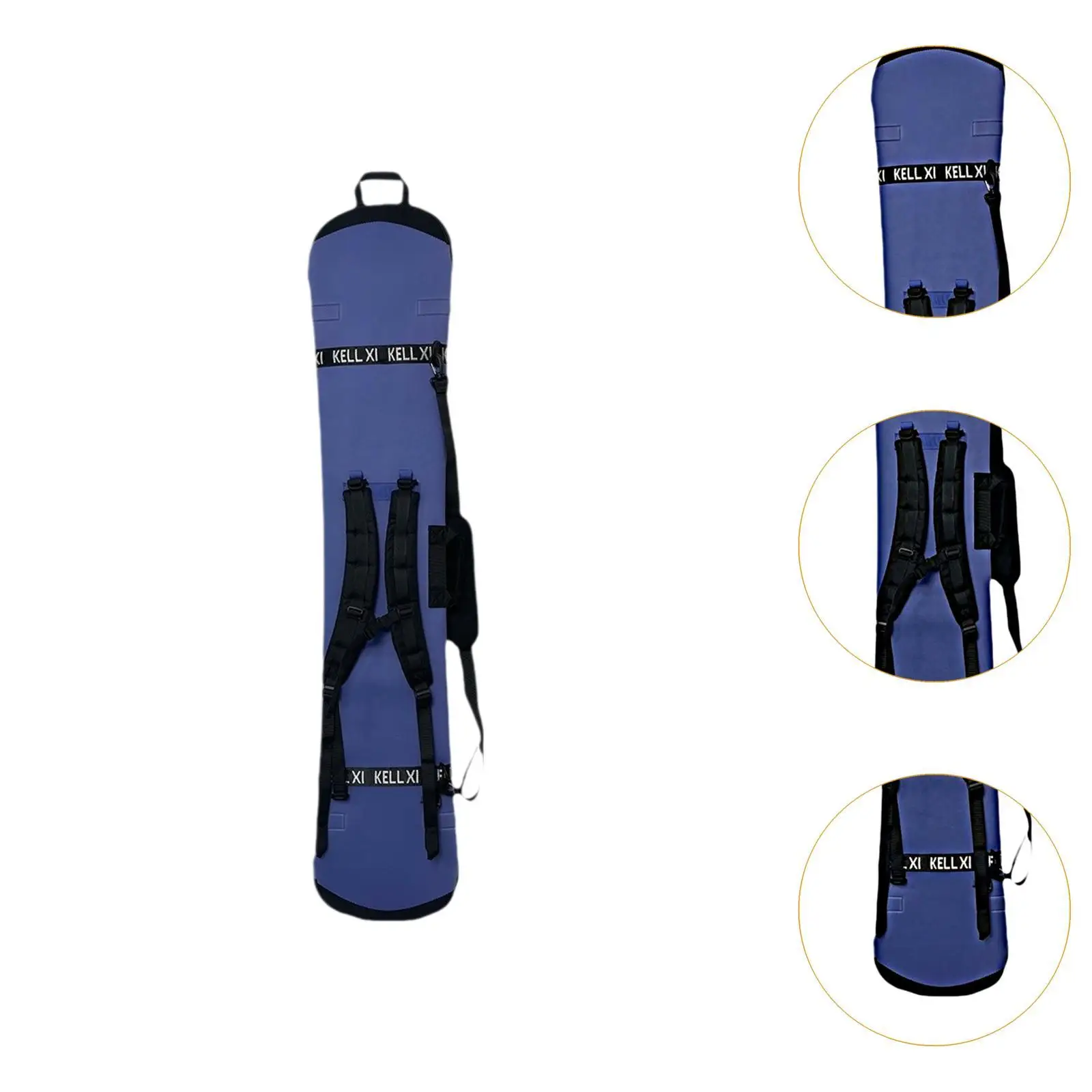 Funda de snowboard con encuadernación en mochila Protección de snowboard de neopreno