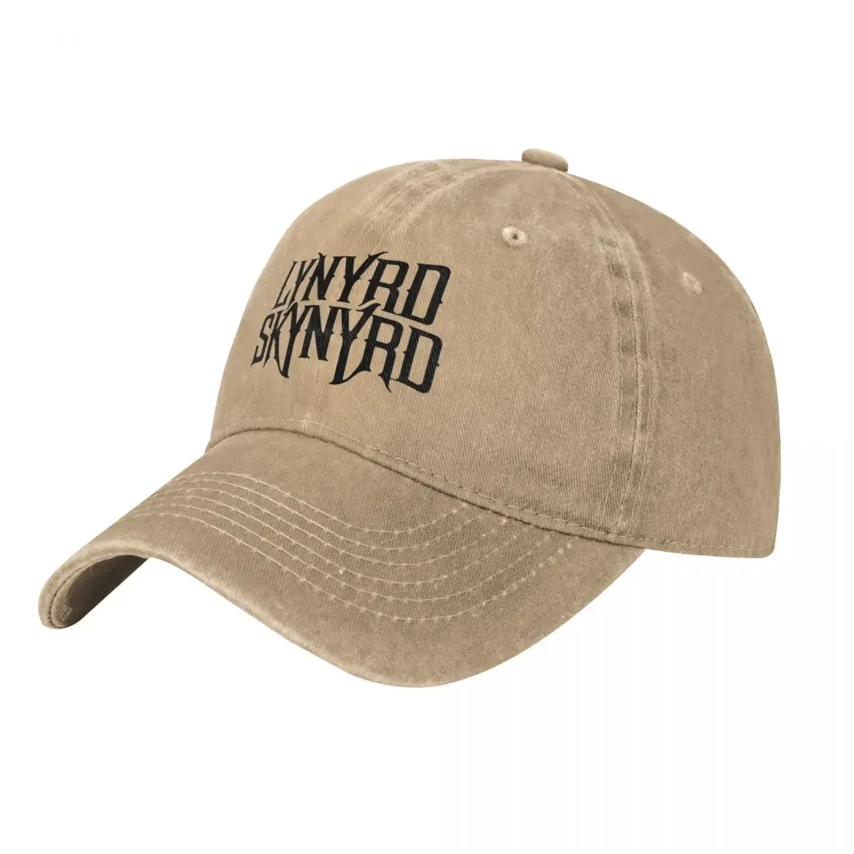 L-Lynyrded-Skynyrded 2024 Tour Band Washed Baseball Cap Rock Music Trucker Hat Summer Men Women Hiking Fishing Baseball Caps