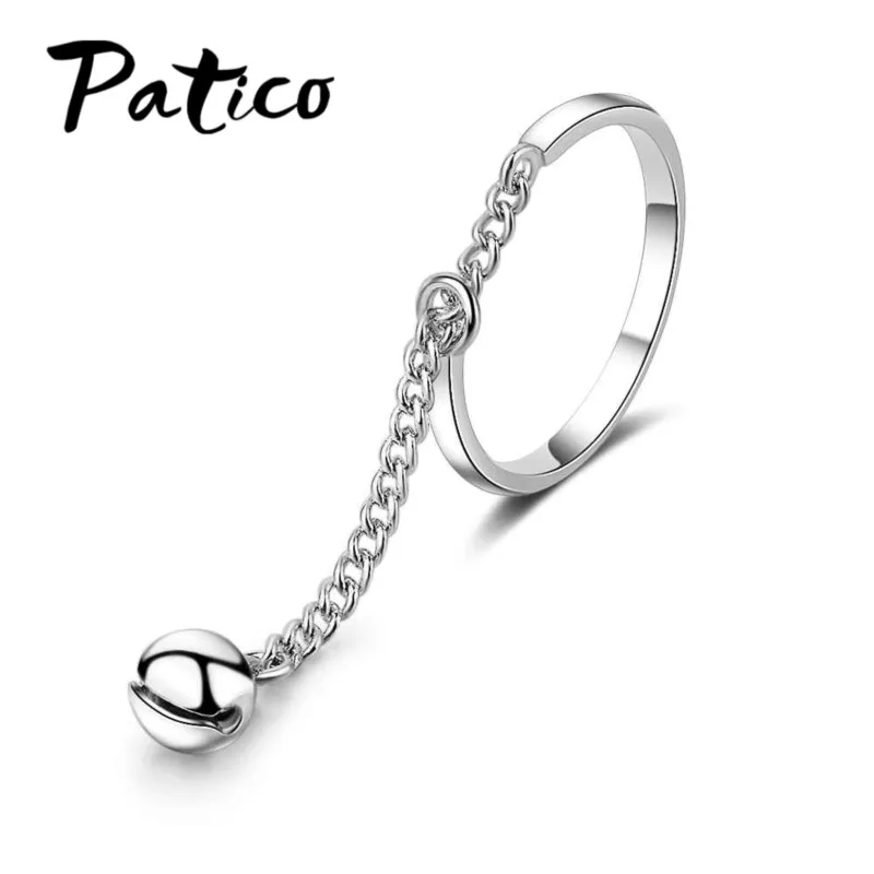 New Fashionable Solid 925 Sterling Silver Adjustable Finger Rings For Women Simple Style Popular Party Jewelry Present