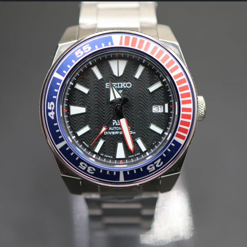 Мужской автоматический механический Роскошный хронограф SEIKO 42 мм: японский механизм, изысканный стиль