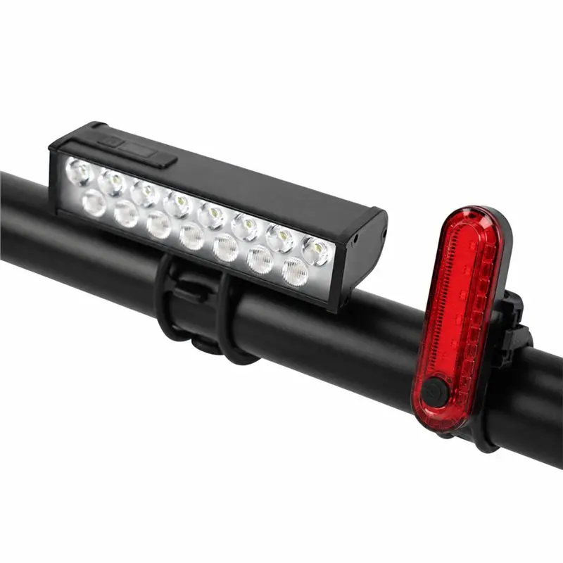 ABVL-2000 Lumen Bike Light Bike Front And Tail Light Set Night Riding Bike Lamp