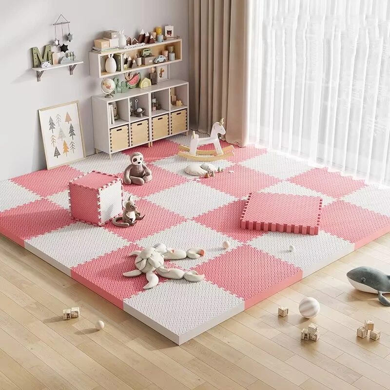 

Secure Baby Play Mat Thick 25mm Baby Activity Gym Play Mats 4-8PCS 30x30cm Play Mats for Baby Mat Tatames Kids Carpet Puzzle Mat