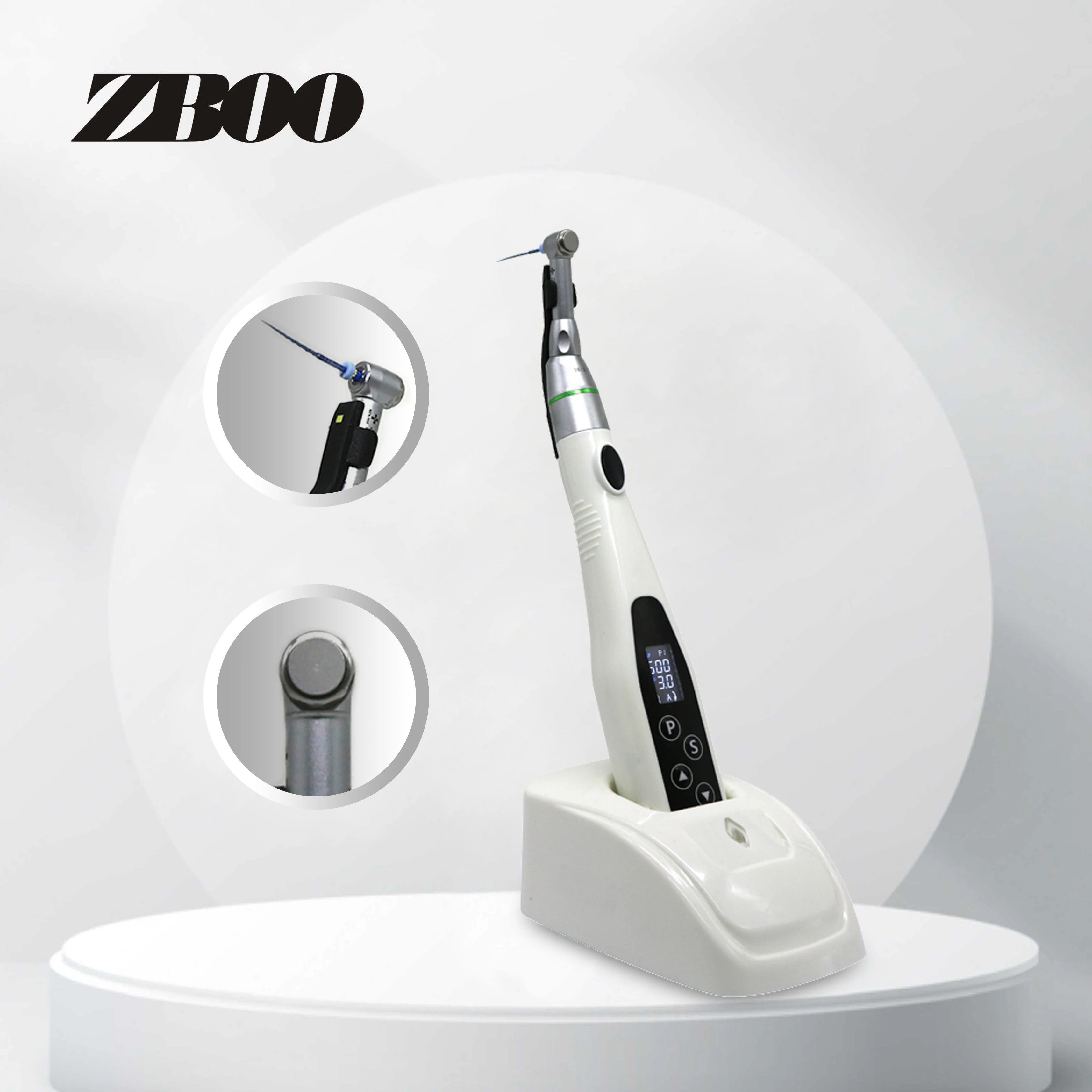 EndoMotor 16:1 Dental Reduction Equipment Wireless Endo With LED Light Imported Motor Root Canal Instrument Dentist Tips