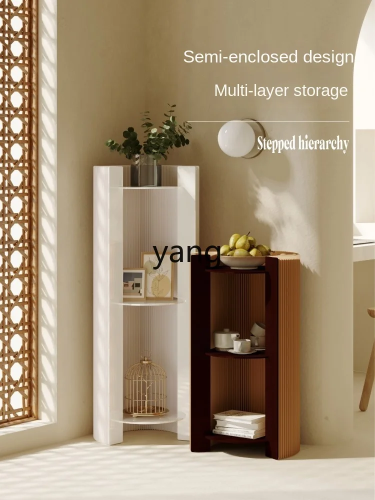 LXL Storage Rack Kitchen Storage Floor-Standing Multilayer Shelves Bedroom Multi-Function Movable Folding Rack