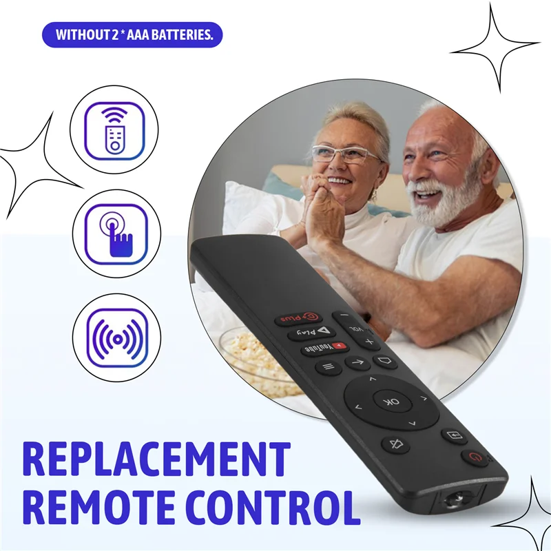 Sostituisci il telecomando in plastica per il telecomando Skyworth COOCAA Remote Control-A86G