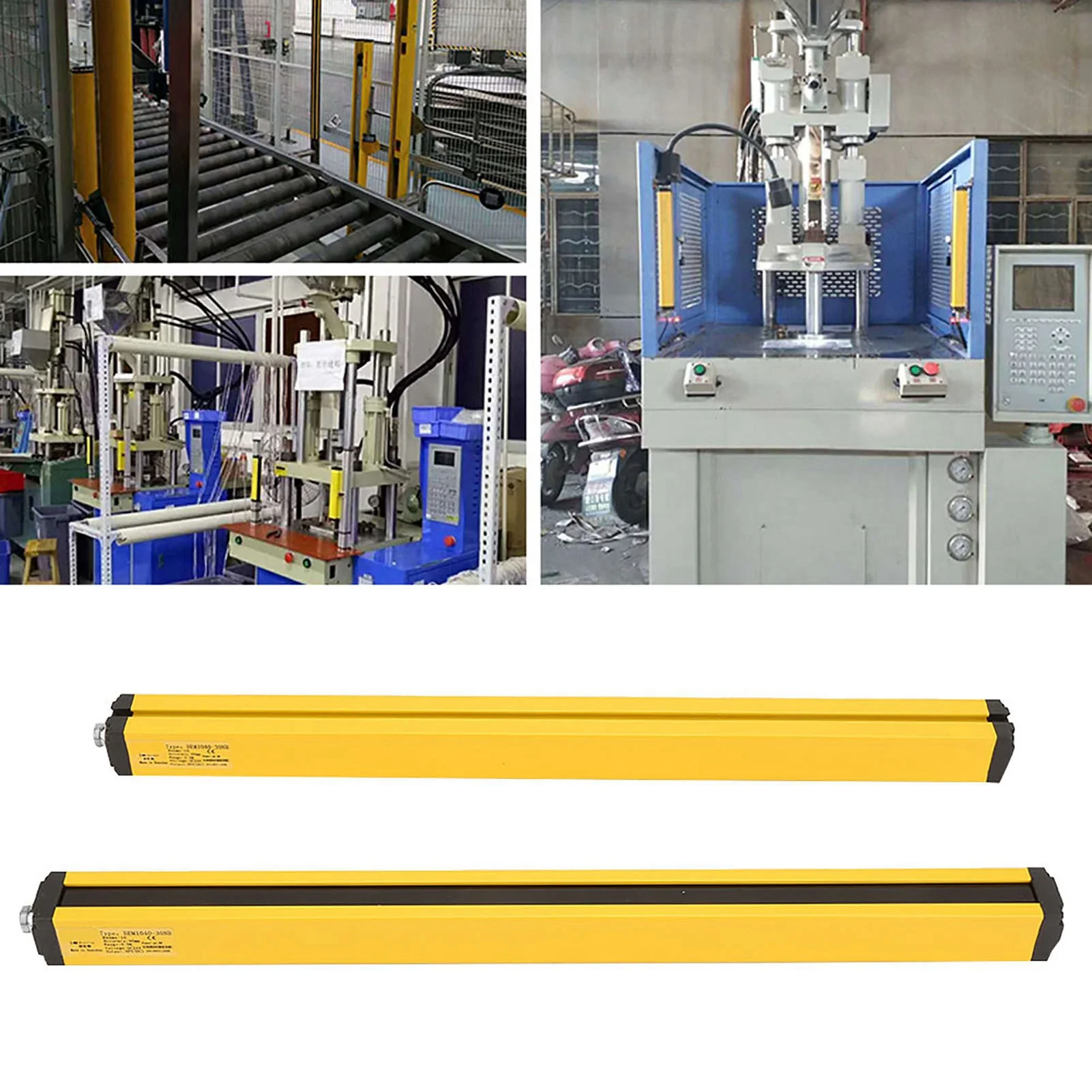 Equipamento de automação BEM1040‐30NB NPN‐NC Sensor de cortina de luz de alta qualidade Dispositivo de segurança de grade de luz de segurança DC24V