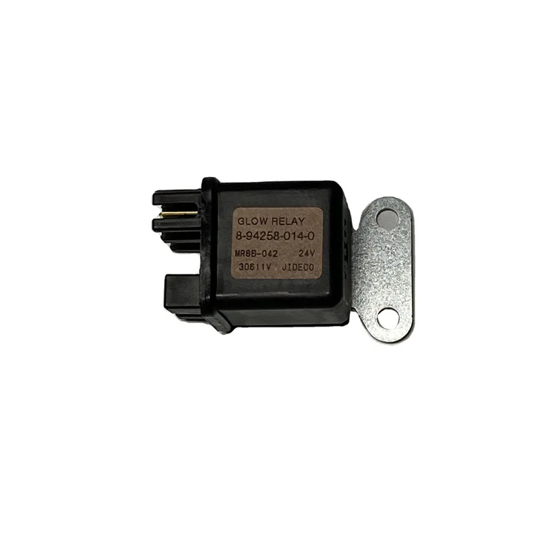 For Sany SY135 / XCMG / XIAGONG Excavator Engine Glow Plug Relay B249900001038 894258-0140(6bg1) High Quality Excavator