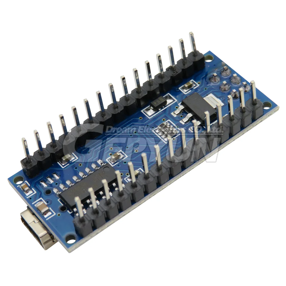 Welded Nano 3.0 CH340G Atmega328 MINI CH340C Controller Board Module For Arduino CH340 Atmega328P USB V3.0 Driver