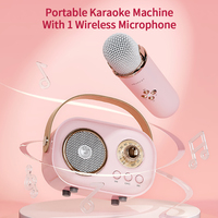 C20 PLUS Mini Wireless Bluetooth-compatible Audio Home Singing Karaoke Microphone Speaker Stereo Home KTV Set Handsfree Call