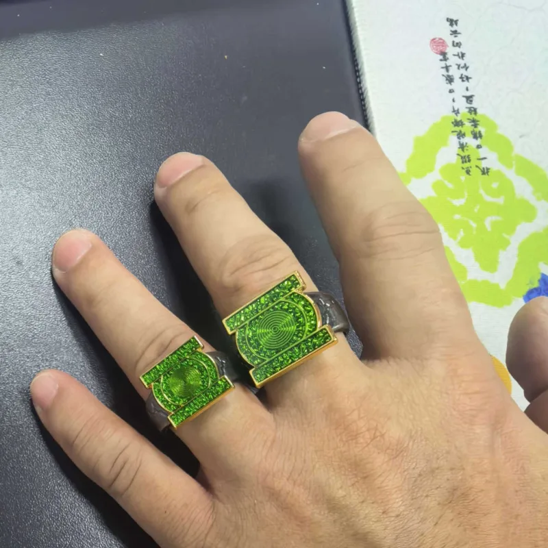 2026 NEUER Green Lantern Corps Ring John Stewart Ring Cosplay-Requisiten Spielzeug-Zubehör Sammlerstück Fan-Geschenk – Detail 3