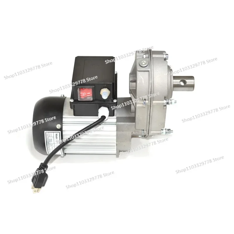 Professional Electric Concrete Mixer Motor, 110V 220 Volt Low Rpm Ac Gear Motor 24 25 Rpm 300w