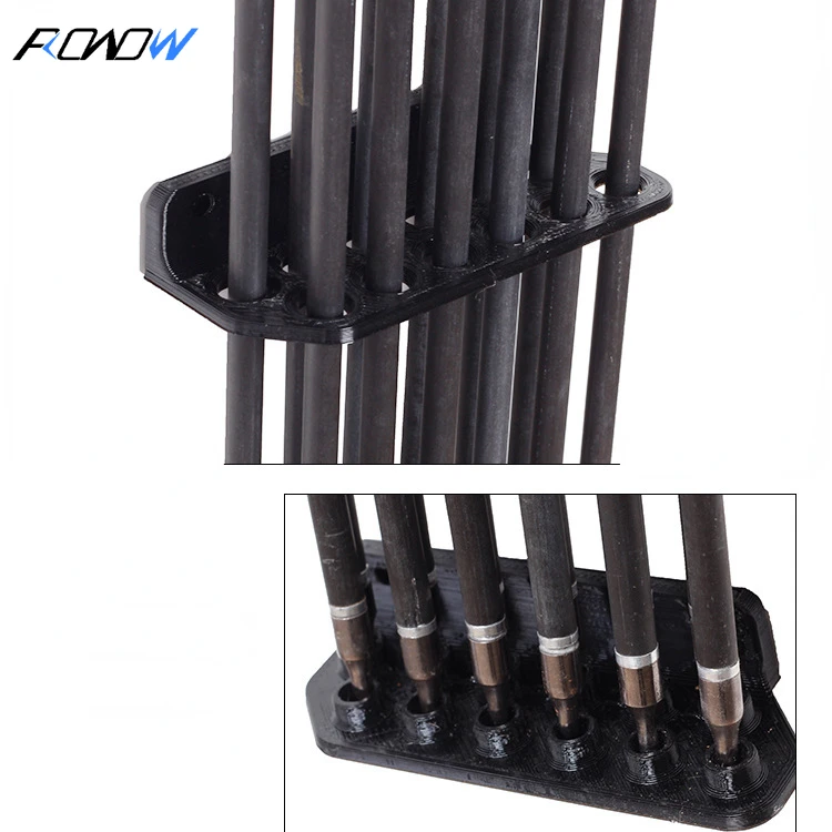 ROWOW Wall-mounted Arrow Rack Composite Recurve Bow and Arrow Archery Accessories Fiberglass Carbon Branch Storage