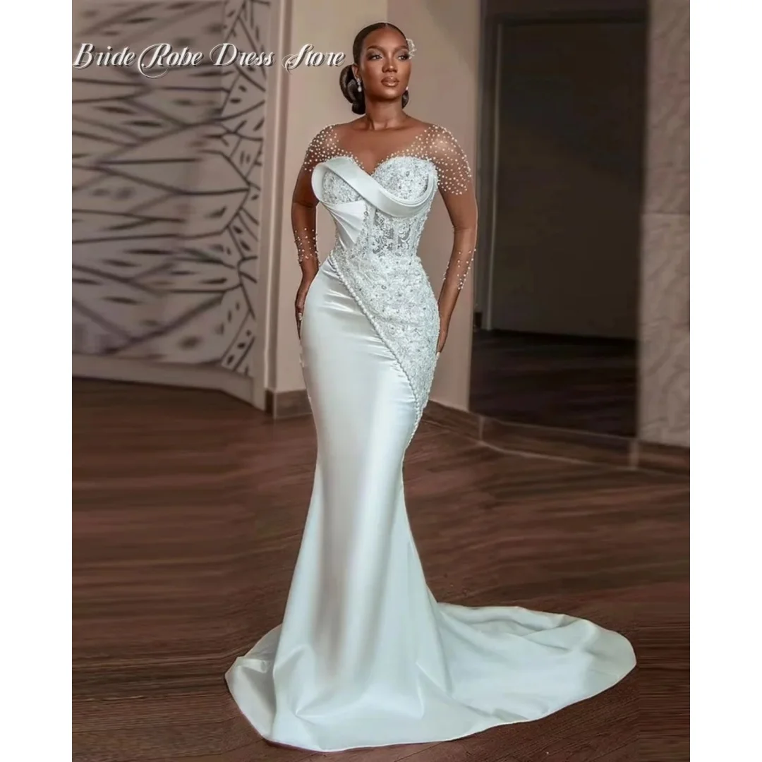 #38 Trending Womens Long Sleeve Wedding Dress Right Now