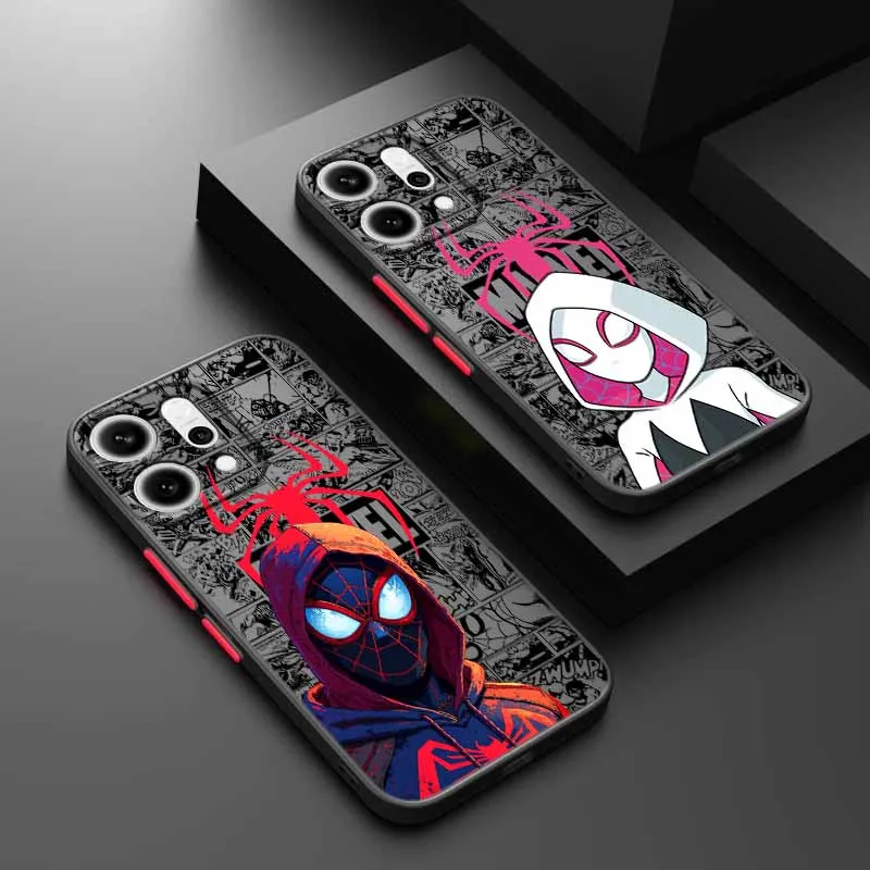 

Marvel Cute Spider Men Cover For Vivo V50 X70 V29 V25E V23E V21 V20 V19 V17 V15 V11i Y19 Y17 Y16 Y15S Y04 Phone Case