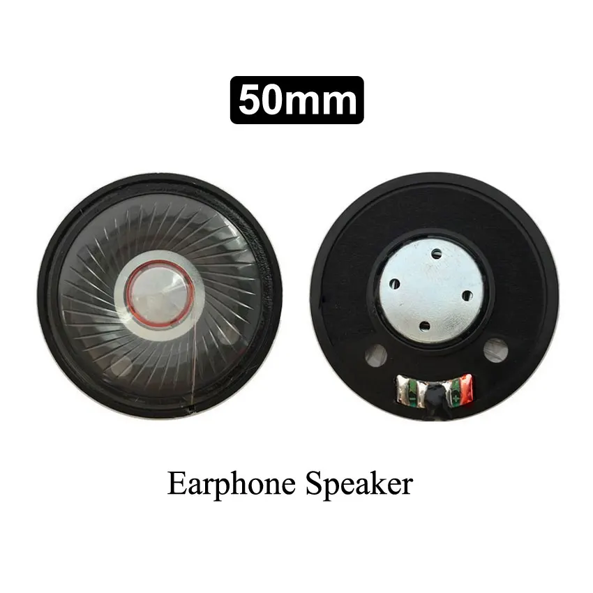 YuXi 2pcs 27mm 30mm 40mm 50mm 32 ohms Wireless Headphone Speaker Driver Neodymium HIFI Headset Horn Full Range Speakers