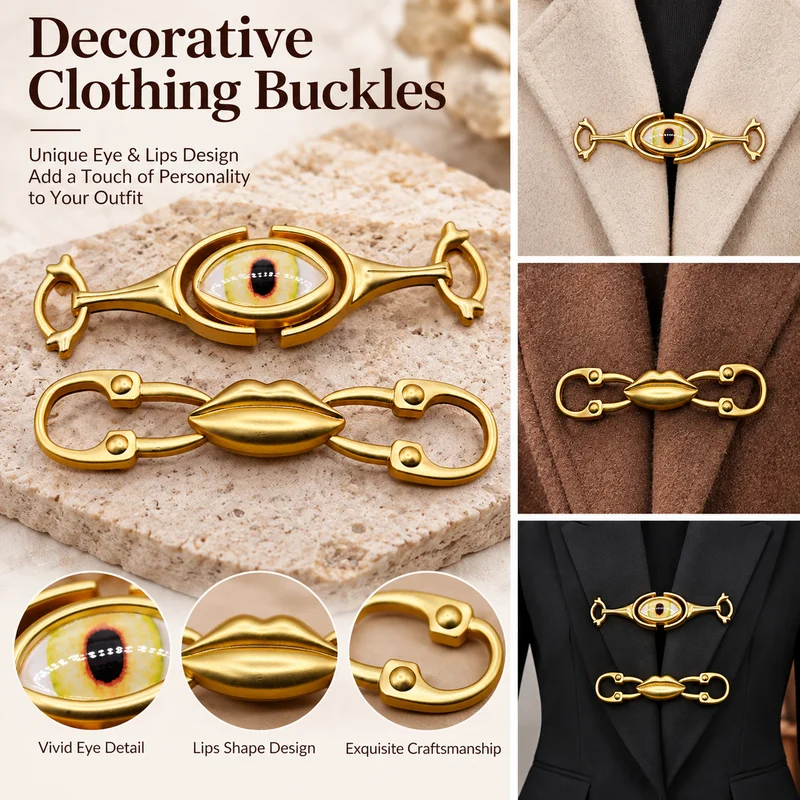 Matte Gold Charms Pearl Tooth Eye Ear Keyhole Pendants DIY Jewelry Making Charms For Bracelet Necklace Bag Accessories