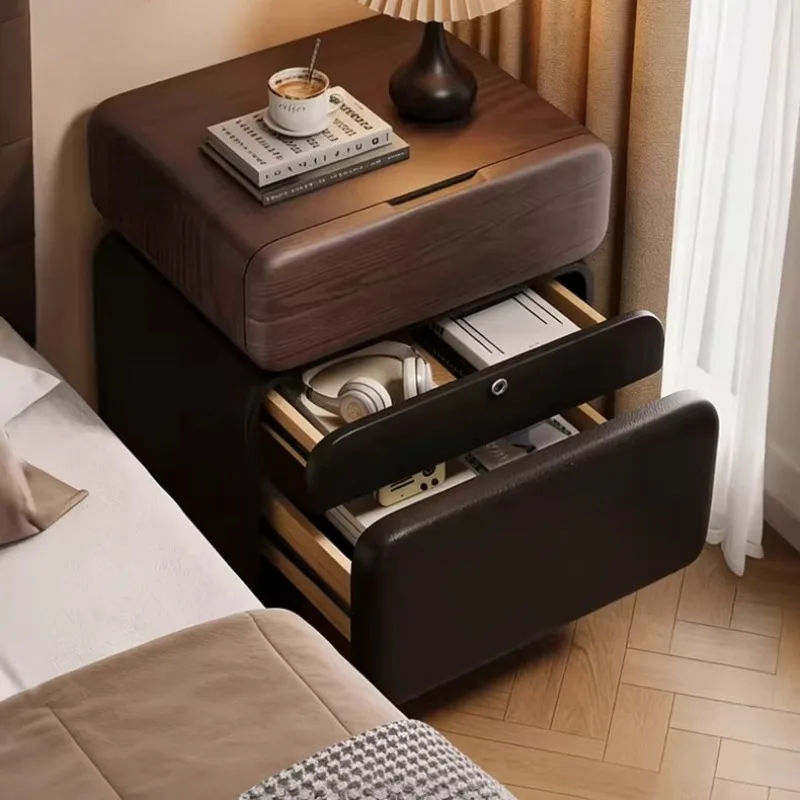Table de chevet minimaliste et amusante, style nordique, meuble d'entrée multifonctionnel, design esthétique, mobilier de chambre à coucher
