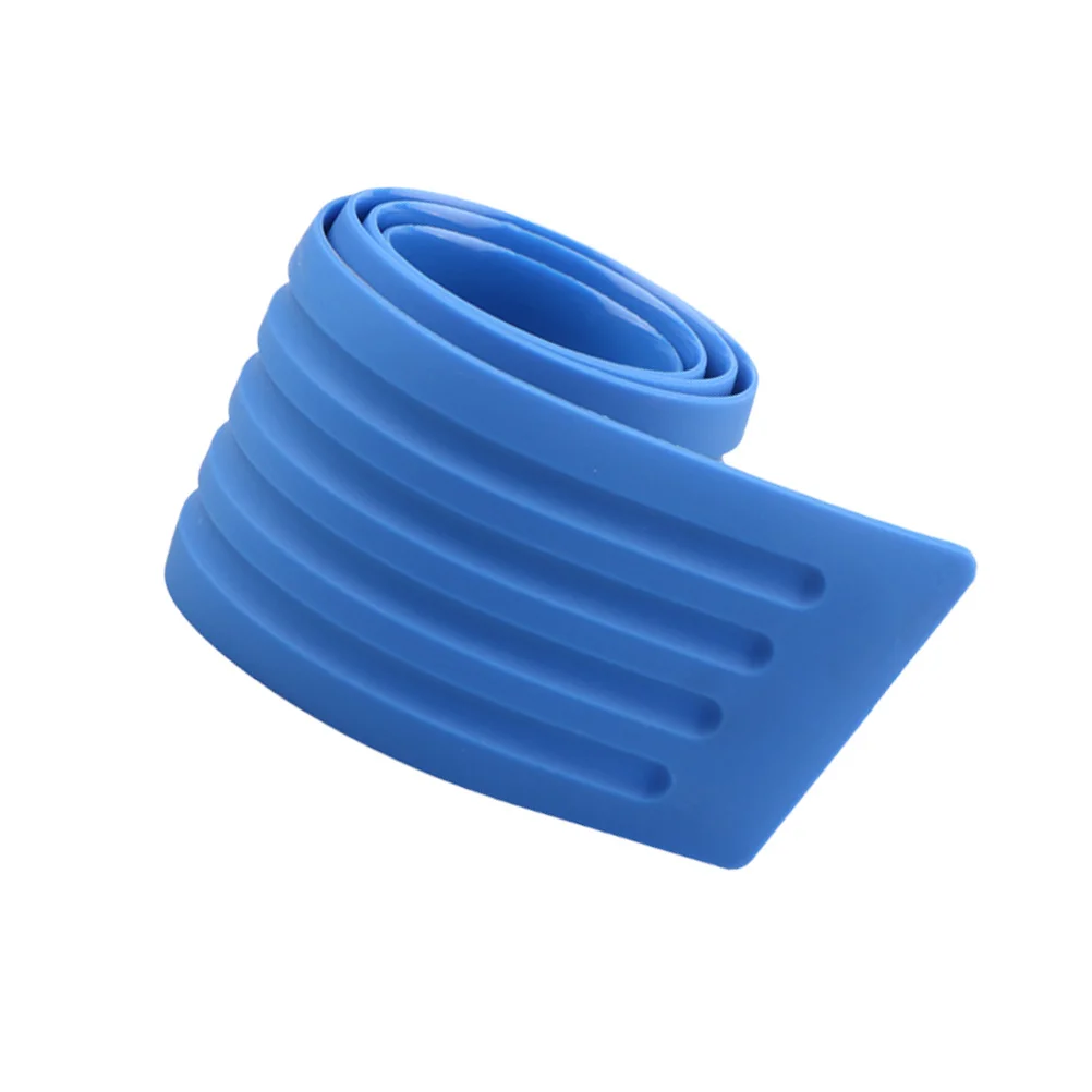 

Car Bumper Flexible Anti Collision Strip Blue Durable Rubber Protector Vehicle Protect Strip Anti Friction Tape