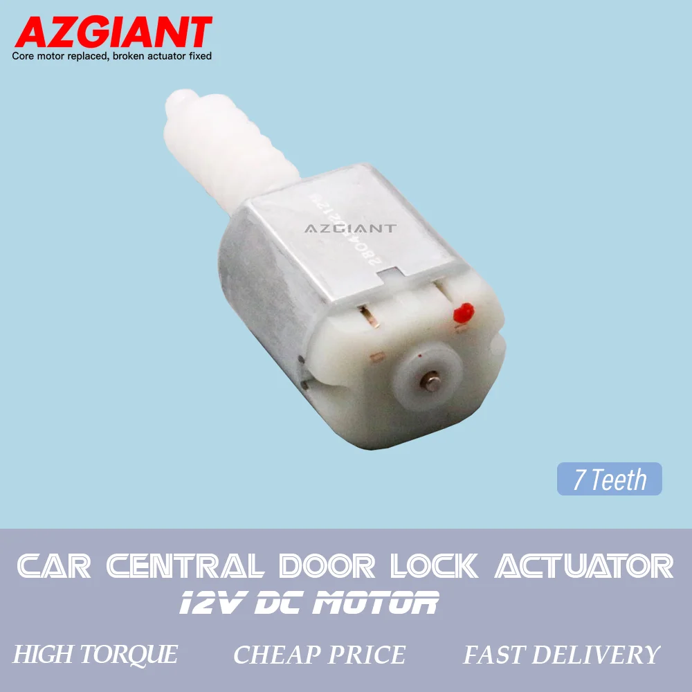 

AZGIANT 7teeth 13533690 Door Lock Actuator for Central Locking System 12V DC Motor Repair Kit For Cadillac XT4 XT5 XTS