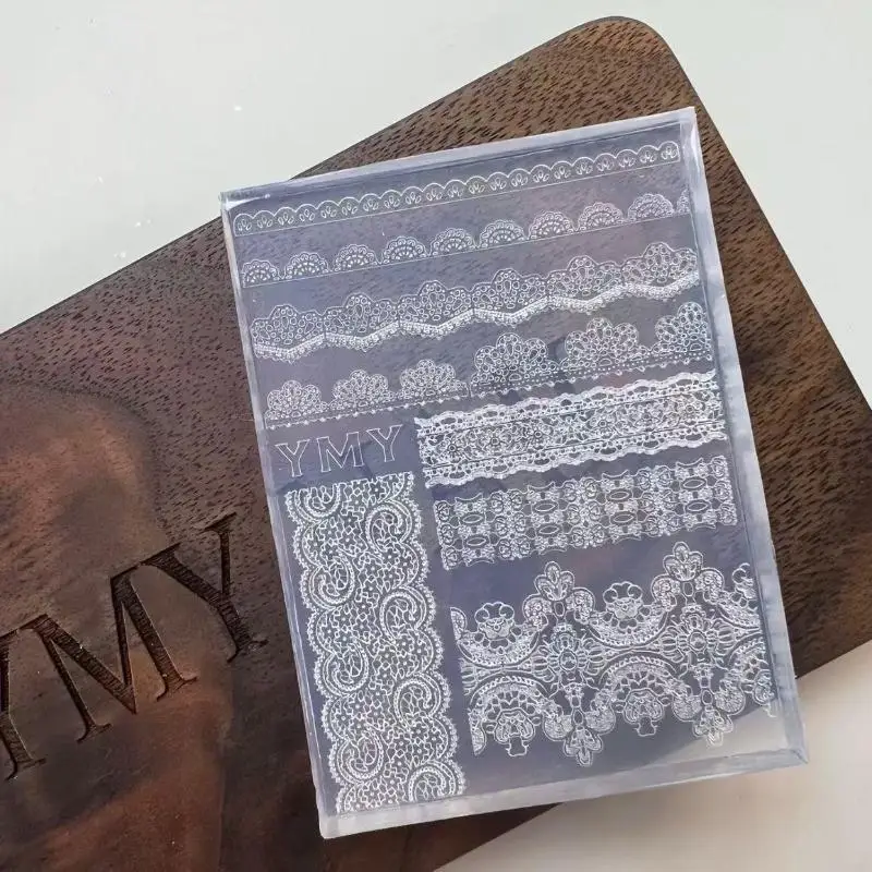 

1 шт. 3D силиконовая форма для ногтей DIY рельефная кружевная лента шаблоны для ногтей ювелирные изделия ремесла прозрачная форма для ногтей украшения для дизайна ногтей