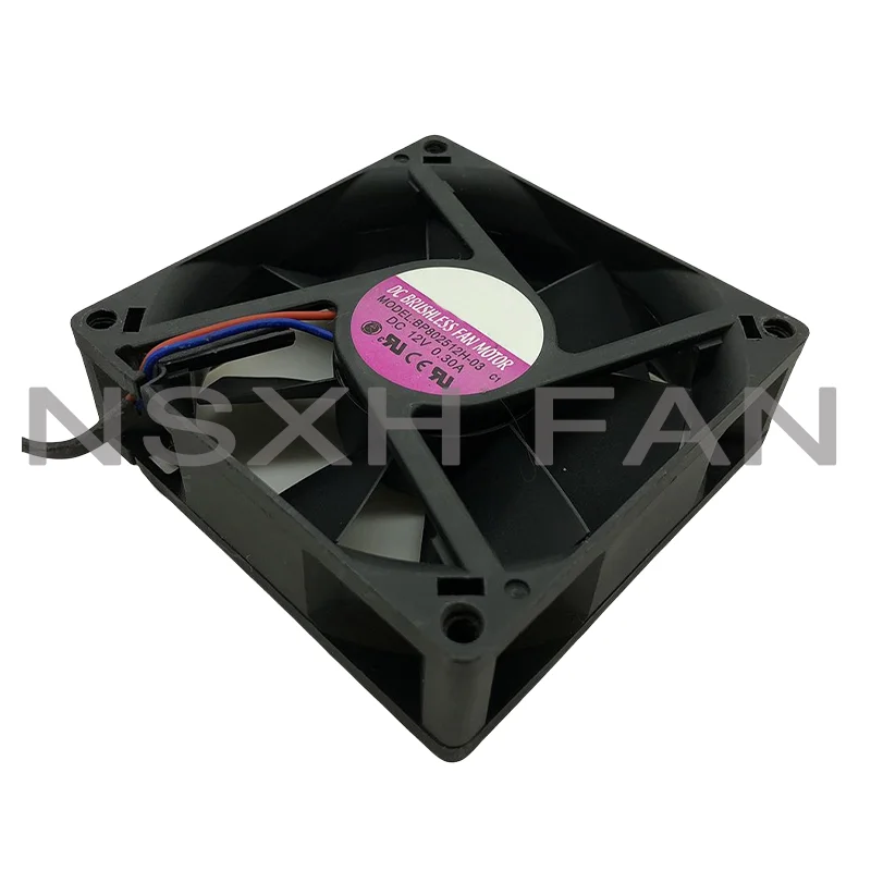 Ventilador de refrigeración para chasis de armario, BP802512H-03 Original de 80x80x25MM, 80CM, 8025, 12V, 0.3A