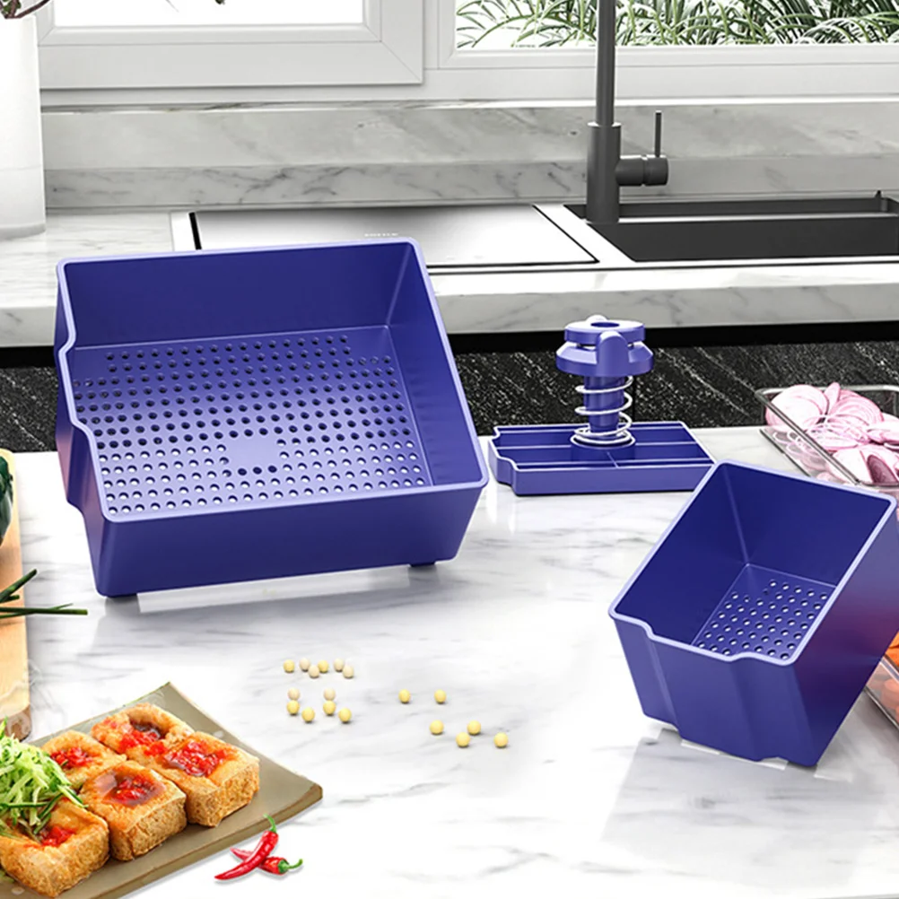 

Tofu Making Press Shredded Squeezer ABS Stainless Steel Compact Homemade Household Tofu Mold Kitchen Gadget Household Item
