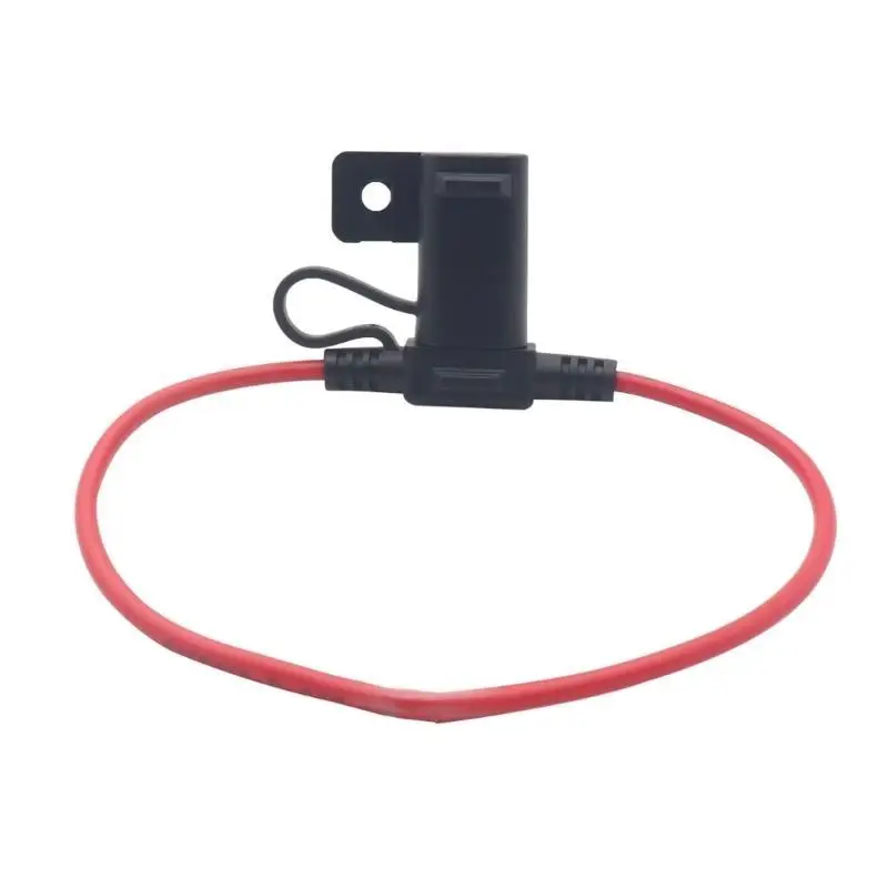 

31BC FusesInsert Wire Cutoff Socket Harness Blade AdaptersFuse Holder Car Motorcycles