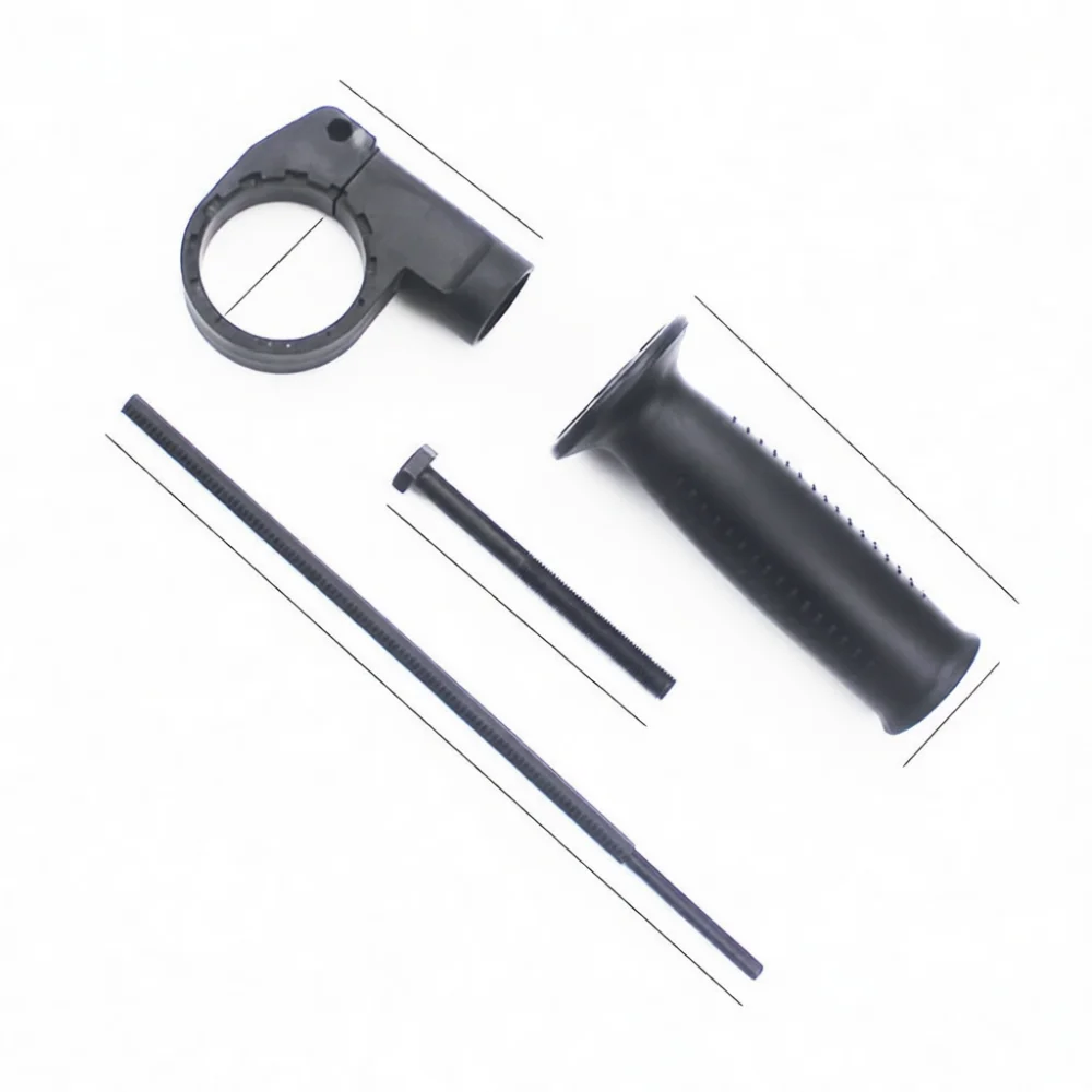 Adjustable Auxiliary Handle For 13mm Electric Impact Drill Power Hand Tool Support Grip Stability Control Replacement Part