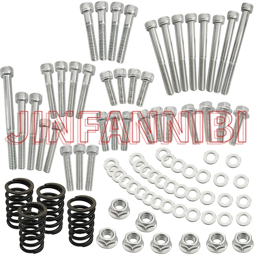 84pcs Clutch Spring & Engine Bolt Screw Kit Set for Honda CR80R CR80RB 1985-2002