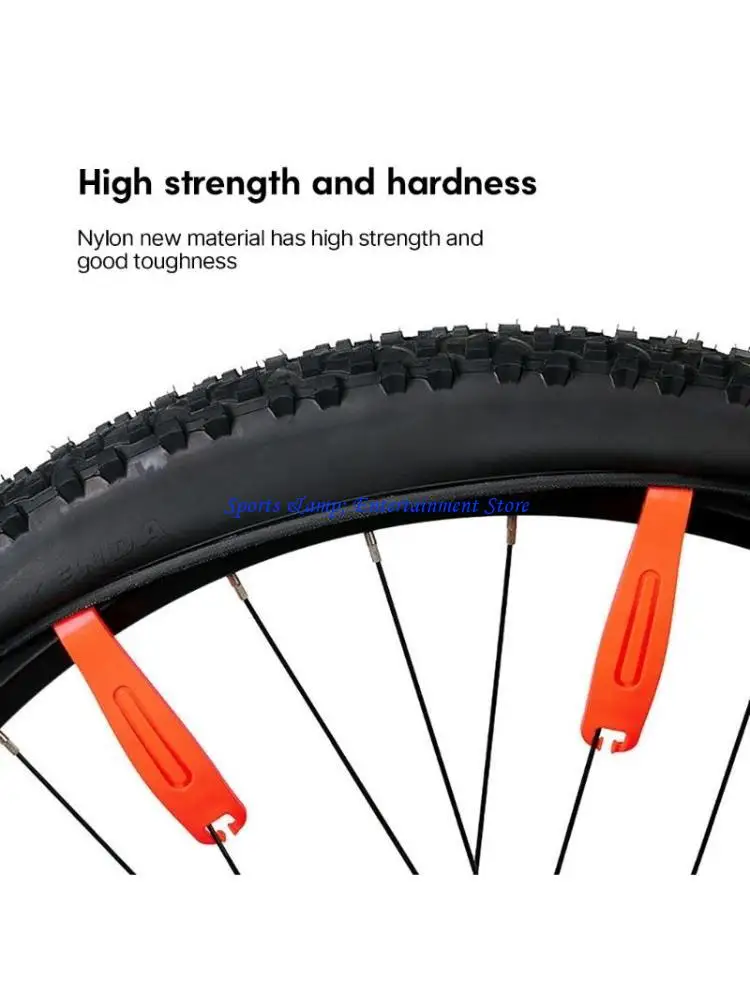 

G7NF 3pcs Plastic Bicycles Tire Lever Cycling Tyre Opener Breaker Tire Removal Tool