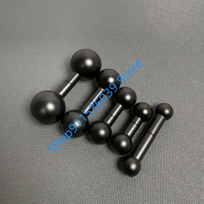 Double Ball Mount Adapter 1 Inch 13mm 15mm 17mm 20mm 25mm Extension Ball Head Arm for camera Double Socket Arm Accessroeies