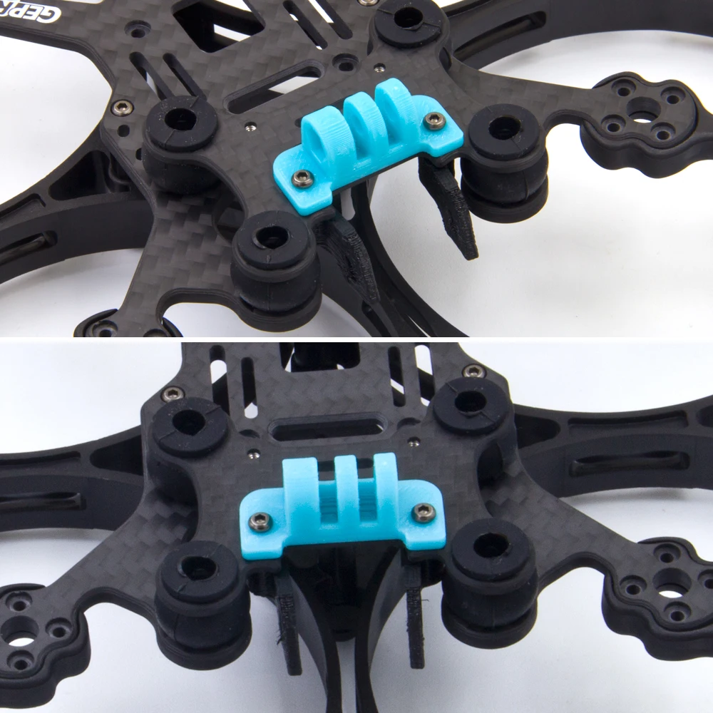 PHISITAL 3D Printed TPU Gopro Camera Mount Support Bracket Tbs Crossfire T antenna for GEPRC CineLog 30/35 FPV parts Accessories