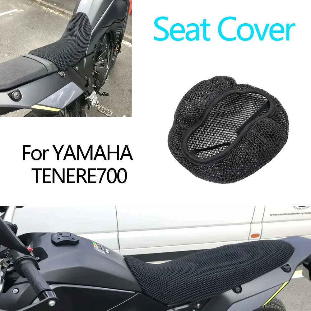 

For YAMAHA TENERE700 TENERE 700 Tenere700 Tenere 700 Motorcycle 3D Mesh Cushion Waterproof Breathable Protection Seat Cover