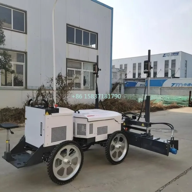 High Quality Laser Leveling Machine Telescopic Arm Type Factory Building Construction Laser Ground Laser Leveling Machine Price