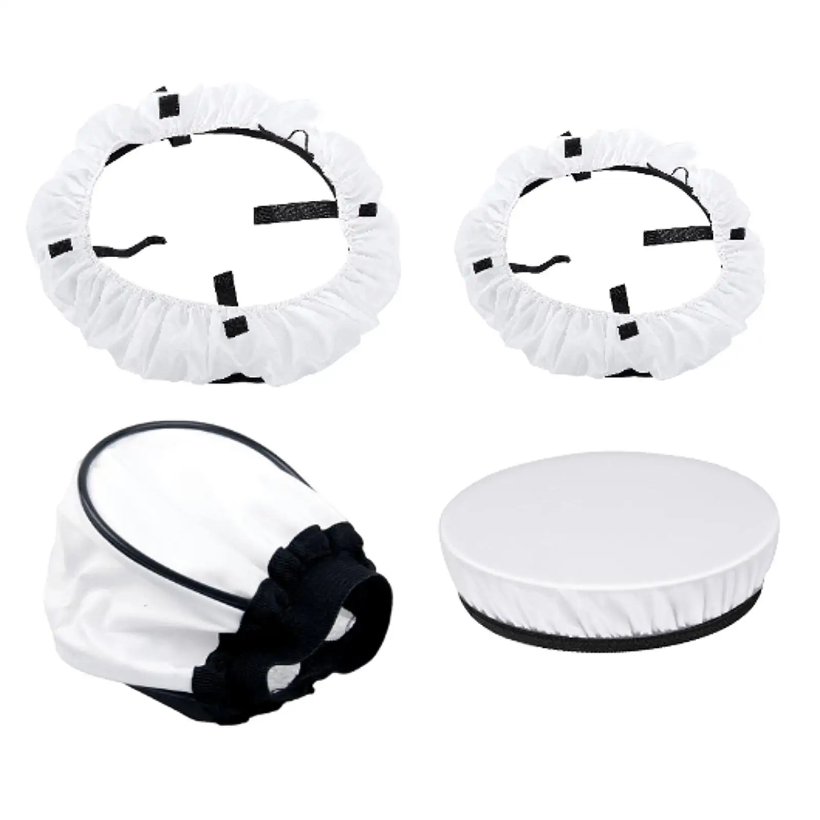 Soft Light Diffuser Sock Cloth Lampshade Cover for Photography Lighting Kit Lighting Stand Adapter