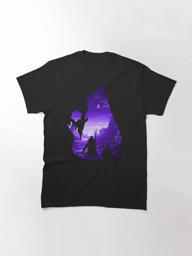 Baldurs Gate 3 - ShadowHeart *Negative Illusion* Classic T-Shirt Men Women Clothes Oversized Cotton Tees New Fashion Top Tees