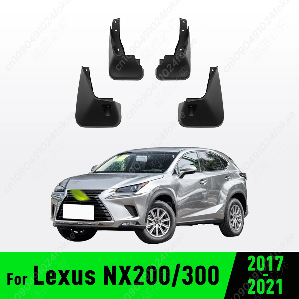 Für Lexus NX200 NX300 2017 2018 2019 2020 2021 Kotflügel Kotflügel Schmutzfänger Schutz Spritzschutz Kotflügel Autozubehör