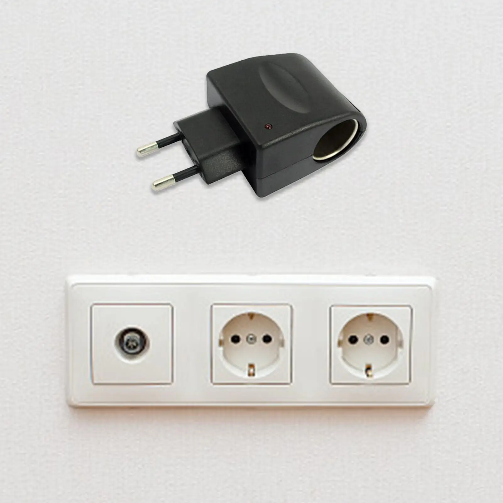 Car Plug Converter Car Power Adapter Socket Converter Portable Waterproof Vehicle Gadgets for Outdoor Adventure Long Distance