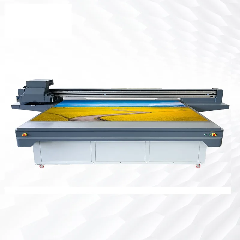 3.3m x 2.1m Flatbed UV Printer with Acrylic Glass Plate