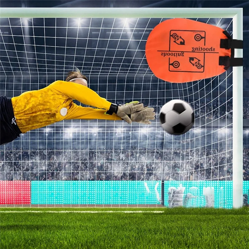 AEF5-4 個サッカートレーニングシューティングターゲットサッカーターゲットゴールターゲットゴールトレーニングセットフリーキック練習シューティングネット