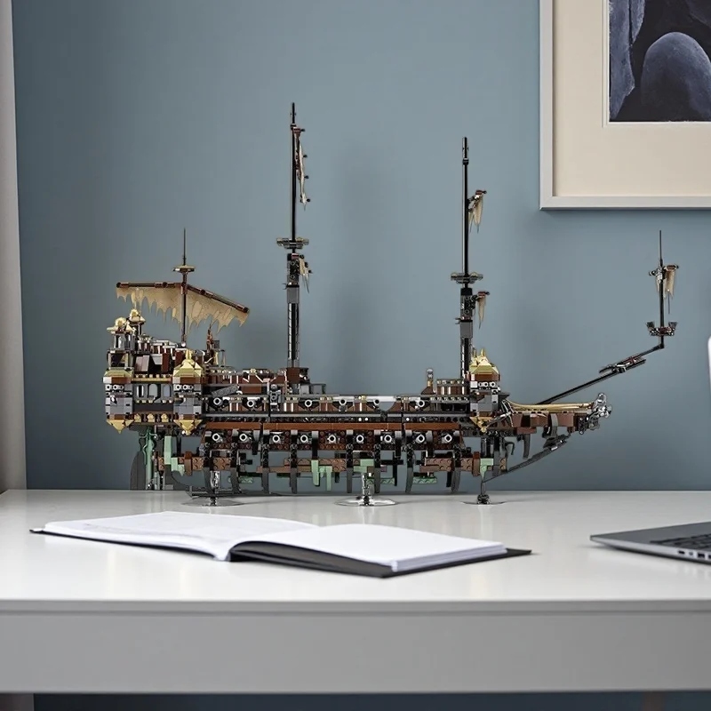 

2294 PCS. Silent Mary Ship Model Building Blocks Brick For Kids Early Education DIY Toy Birthday Gifts71042 16042