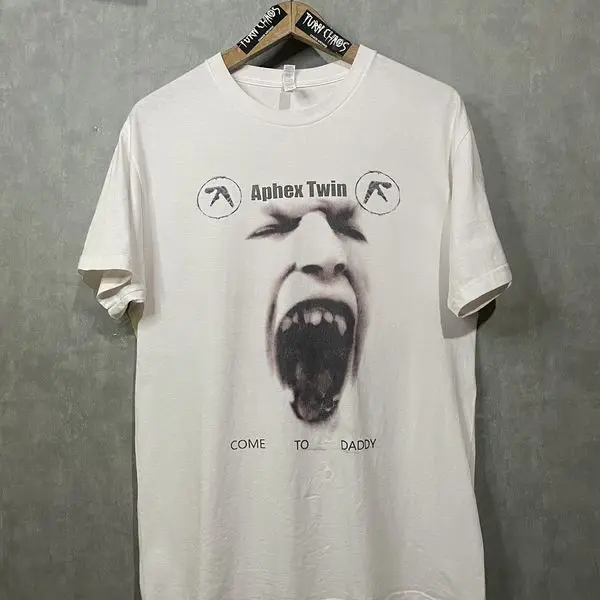 Aphex Twin - Come To Daddy Short Sleeve Cotton T-shirt Unisex VM1805