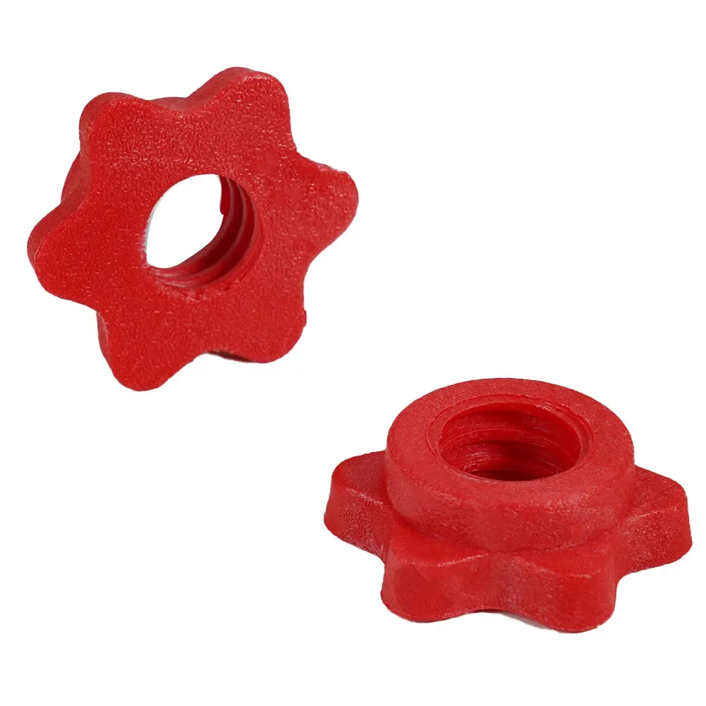 

Dumbbell Screw Lock Nut Screw Spin Spinlock Weight 2pc Barbell Check Clips Collars High Quality Parts Portable