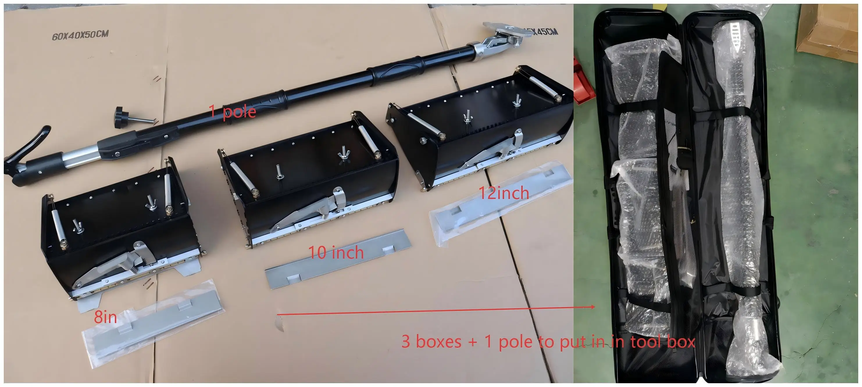 Professional Drywall Finishing Box Tool,3pcs Box( 8
