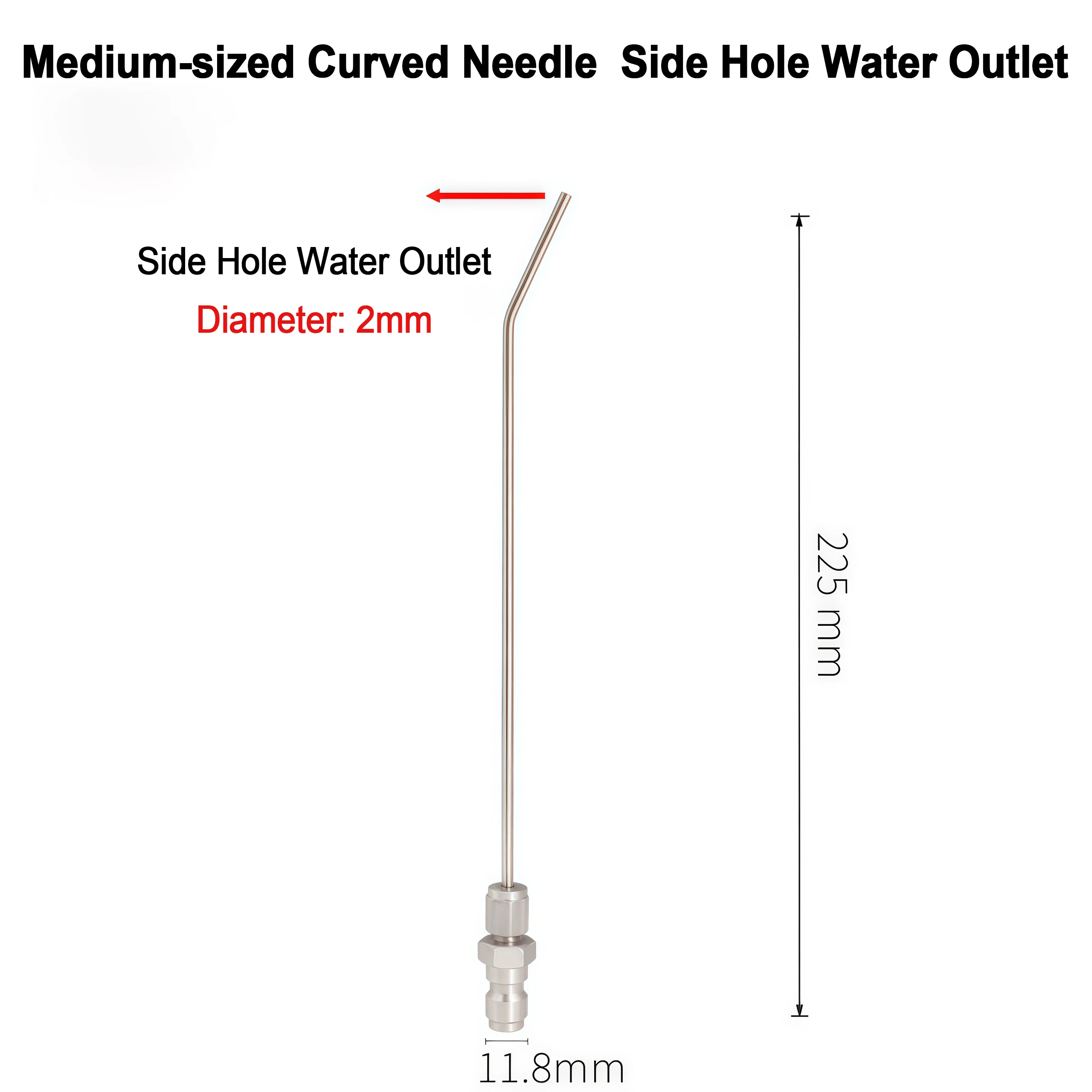 Hochdruck-Reinigungsnadeldüse – 2,0 mm gerader/seitiger Düse für Warmwasserbereitungstanks und Reinigungswerkzeug für AC-Einheiten – Detail 11
