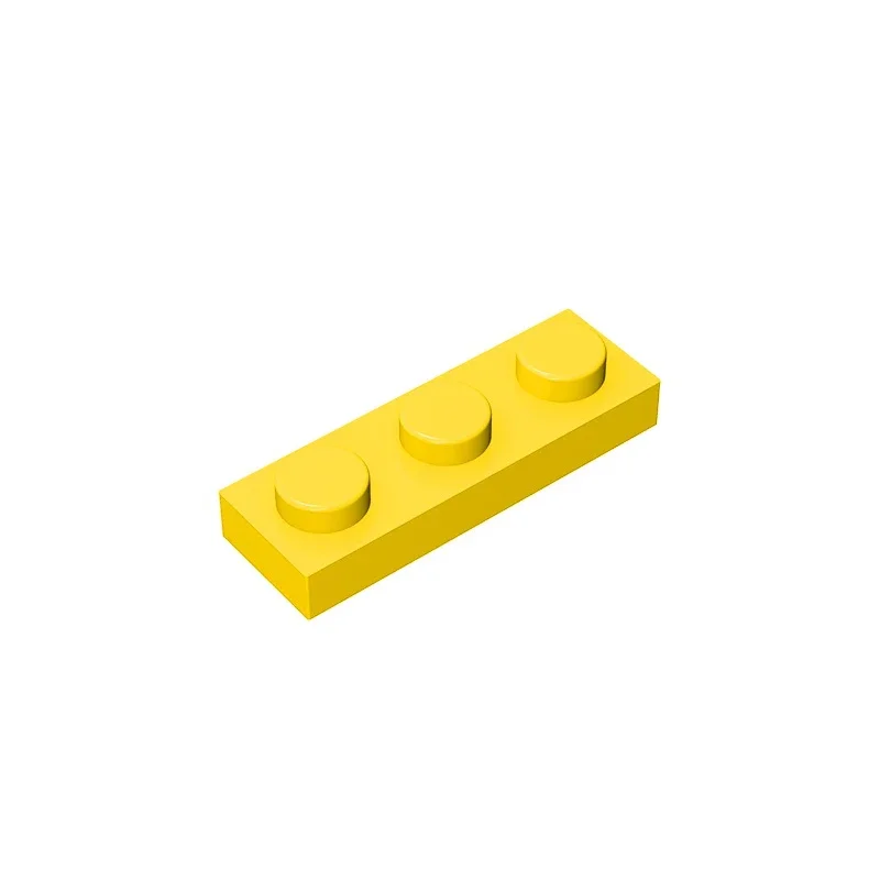 Gobricks GDS-503 Platte 1 x 3, kompatibel mit Lego 3623 Teilen, DIY-Baustein für Kinder, Partikelplatte zum Selbermachen