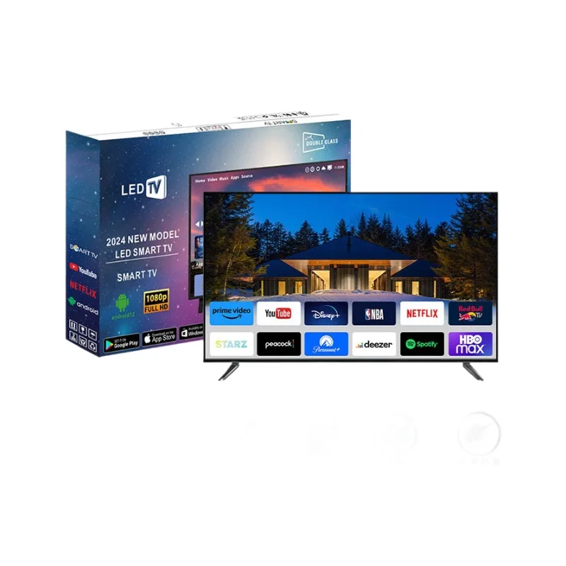 تلفزيون 65 75 85 98 بوصة رفيع للغاية عالي الوضوح مقاوم للانفجار 4K نظام أندرويد led بروتوكول إنترنت ذكي تلفزيون