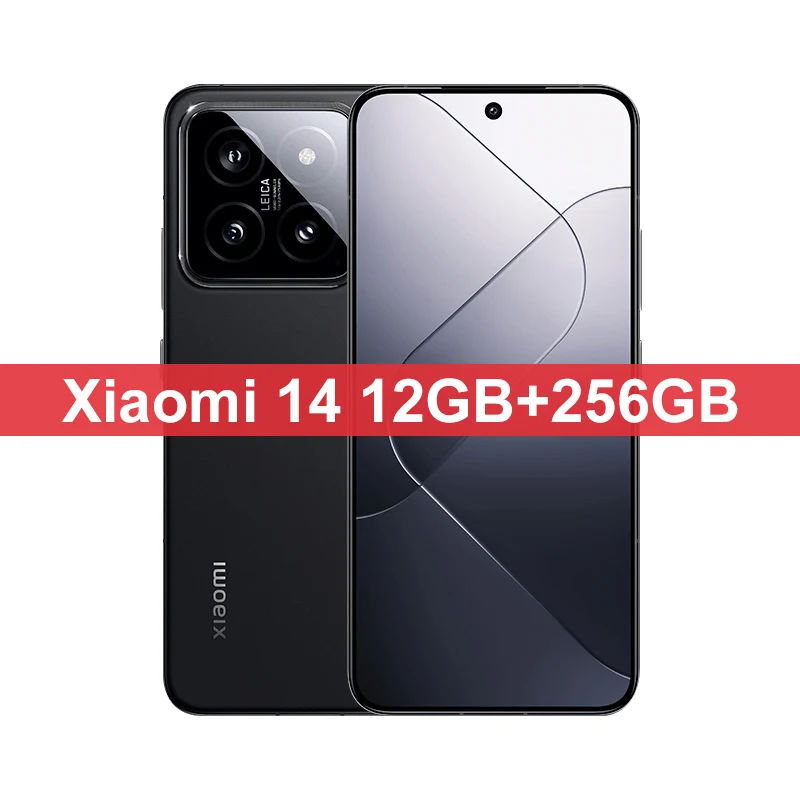 Global ROM Xiaomi 14 256GB/512GB Snapdragon 8 Gen 3 90W 4610mAh Battery 6.36" 1.5K Screen 50MP+32MP Camera