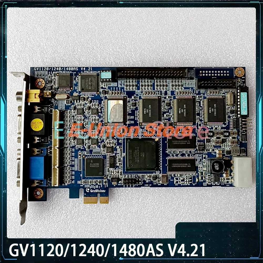 GV1120/1240/1480AS V4.21 PCI-E Acquisition Card Works Perfectly